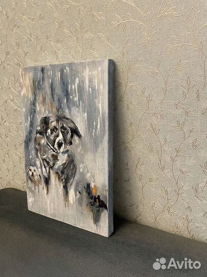 Картина маслом на холсте 