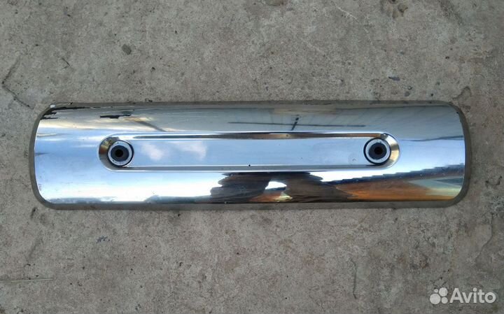 Накладка глушителя хром Suzuki SkyWave 400 ck43