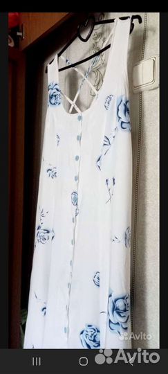 Сарафан длинный в пол размер 46