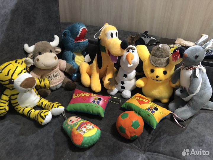 Мягкие игрушки пакетом