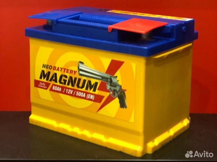 Аккумулятор Magnum 60 Ah (прям.пол)