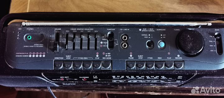 Магнитола Sanyo MW738K Ретро