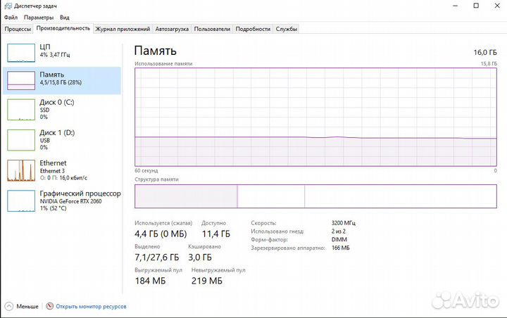 Материнская плата lga 1700 ddr4