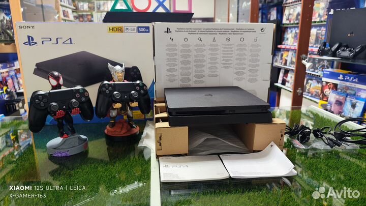 Sony PS4 Slim/2 Геймпада/50+ Игр от EA