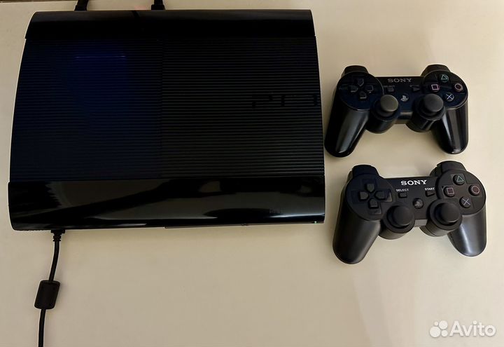 Sony PS3 Super Slim 320Gb + 70 игр