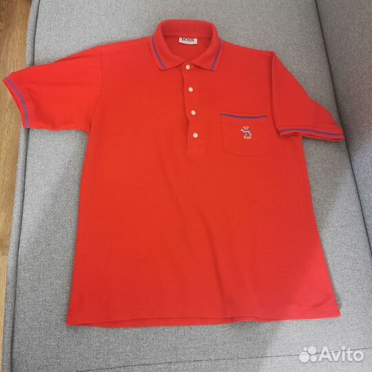 Футболка polo Hugo boss, винтаж