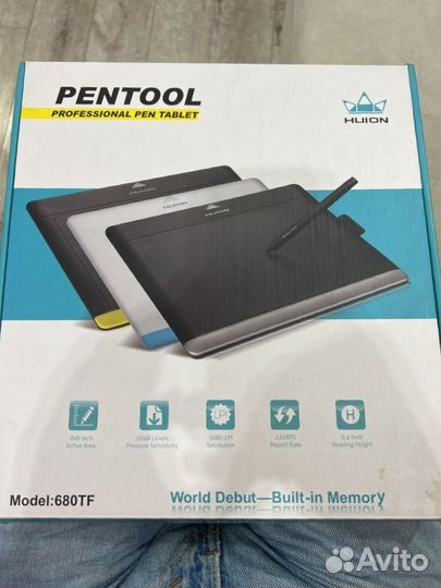 Графический планшет huion 680 TF