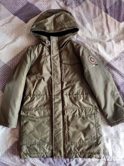 Парка для мальчика демисезон 134