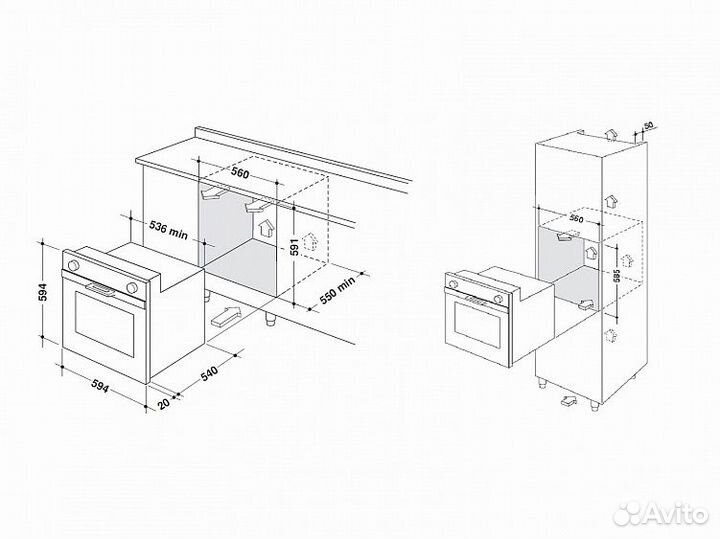 Духовой шкаф delonghi DEO 755 BB ramona