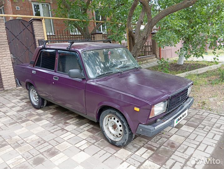 ВАЗ 2107 1.6 МТ, 2008, битый, 150 000 км