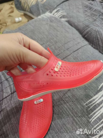 Аквашузы каралловые тапочки 26 размер