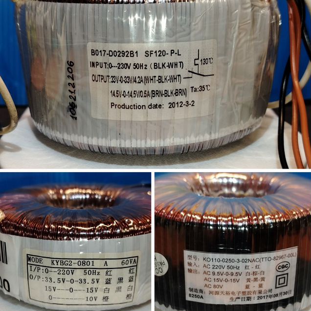 Тороидальные трансформаторы 30-260ватт