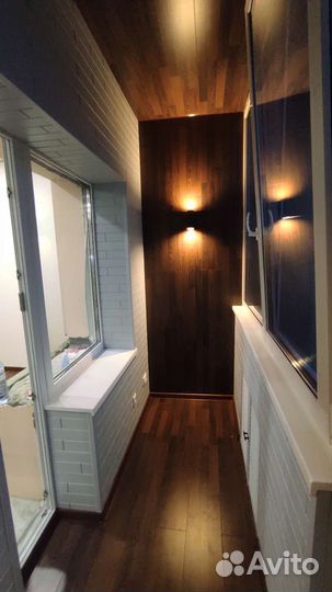 Утепление и обшивка балконов, лоджий