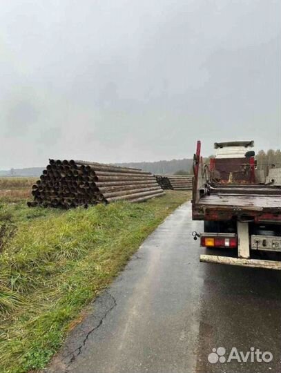 Труба б/у 325х5 мм в канаву