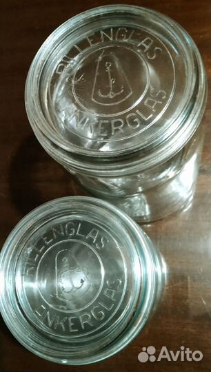 Банки с крышками, Германия 60-е годы