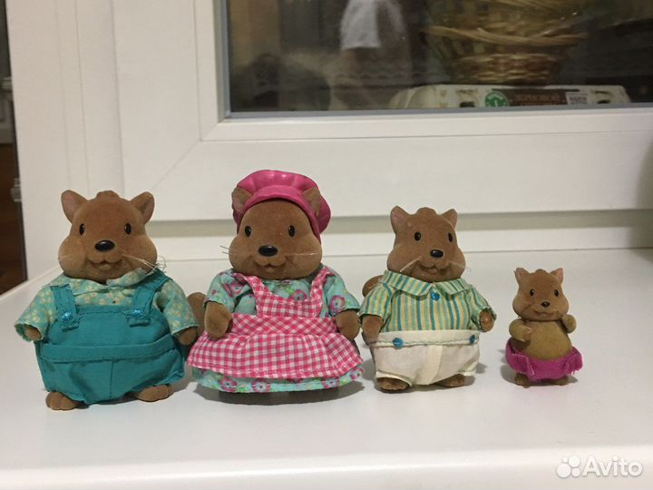 Sylvanian Families бобры