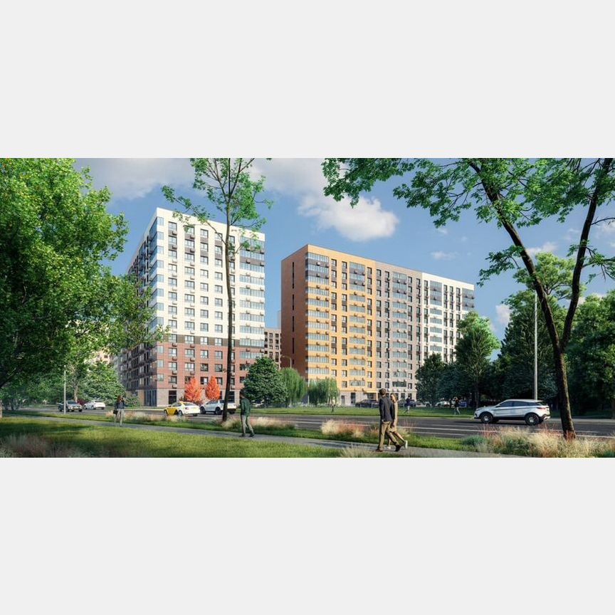 2-к. квартира, 56,5 м², 9/14 эт.