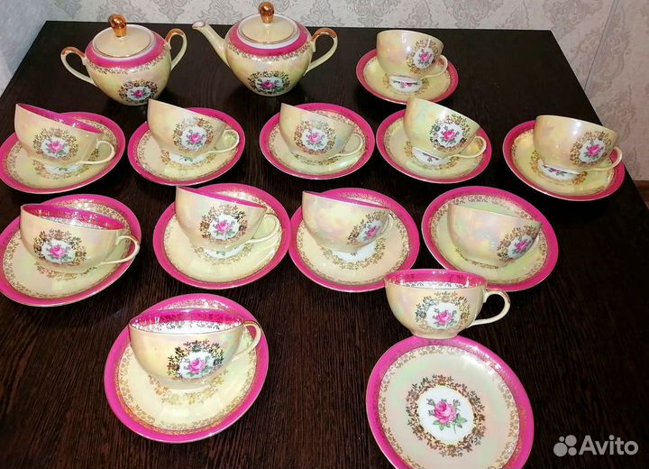 Чайный сервиз Fortuna Eisenberg ГДР