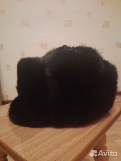 Норковая шапка формовка мужская