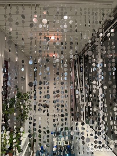 Декоративная занавеска на дверь