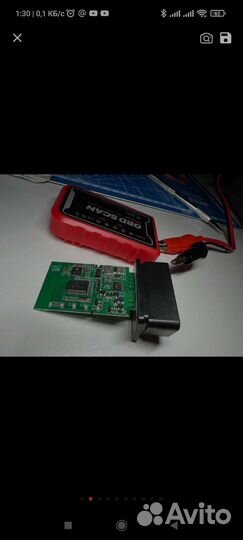 Автосканер elm327 obd 2 v1.5 (чип pic18f25k80)