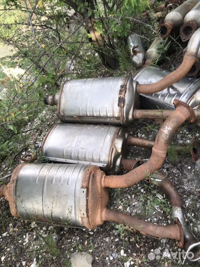 Глушитель land cruiser 200 4.7 4.5 4.6