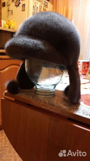 Шапка норковая женская
