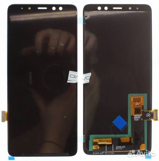 Дисплей для Samsung A8 Plus (2018) (A730F) oled (f