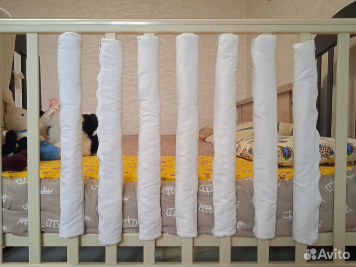 Бортики в детскую кроватку