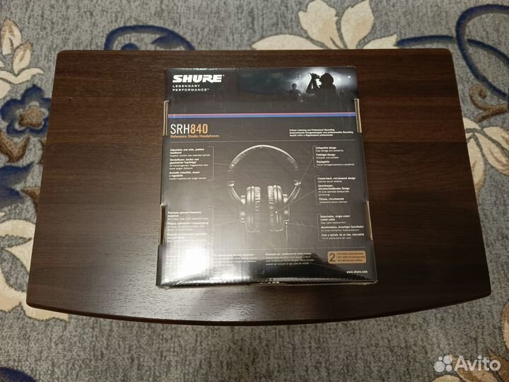 Наушники Shure SRH840