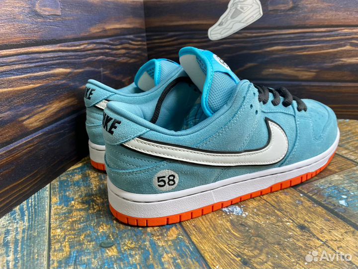 Кроссовки nike sb dunk low club 58 gulf