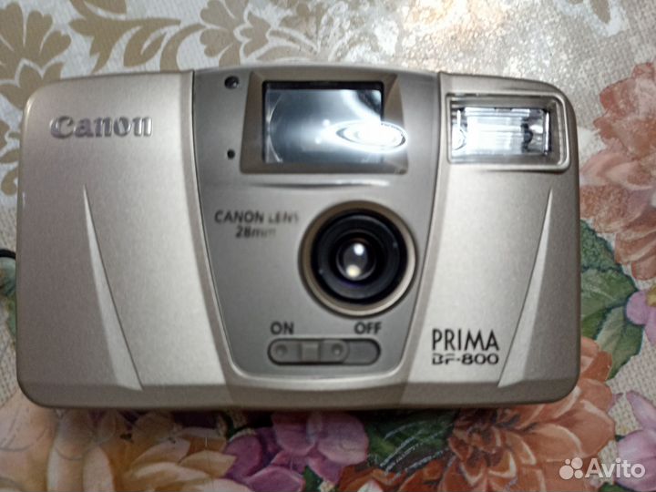 Пленочный фотоаппарат canon prima bf-800