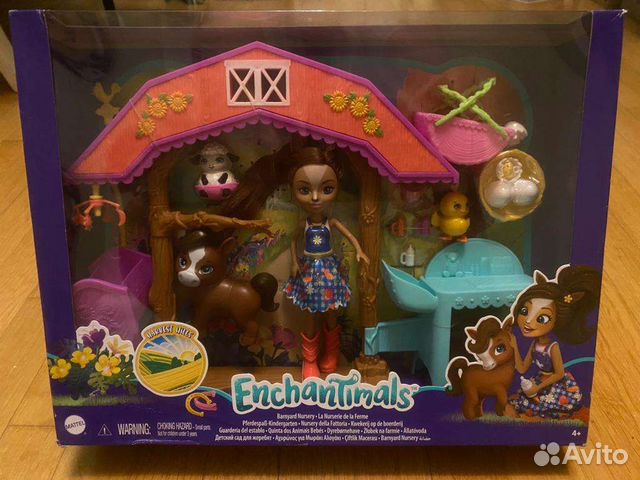 Куколка Enchantimals Энчантималс лошадиная ферма