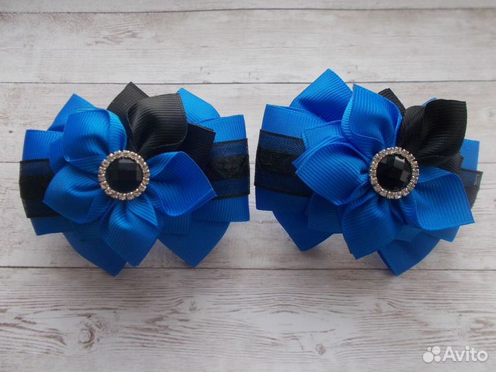 Набор школьных бантиков ручной работы