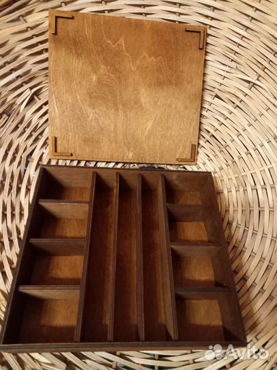 Коробка для сухофруктов подарочная