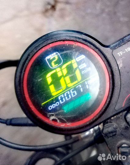 Самокат взрослый электрический бу