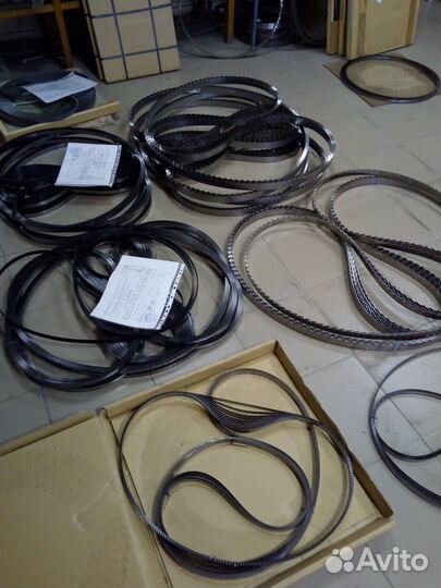 Полотно ленточных пил мясо, рыба, дерево, металл