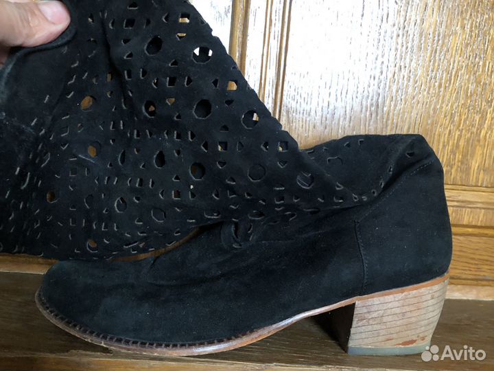 Ботильоны натуральная кожа демисезонные