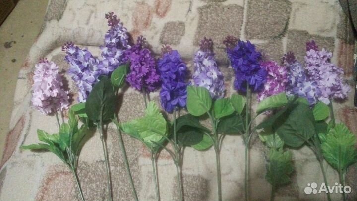 Искусственные цветы сирень