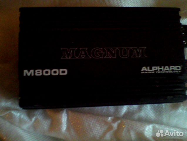Усилитель Alphard magnum m800d