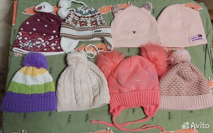 Детские шапки, варежки, перчатки