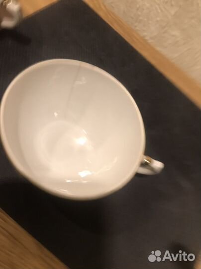 Чашка и чайник от сервиза Шиповник