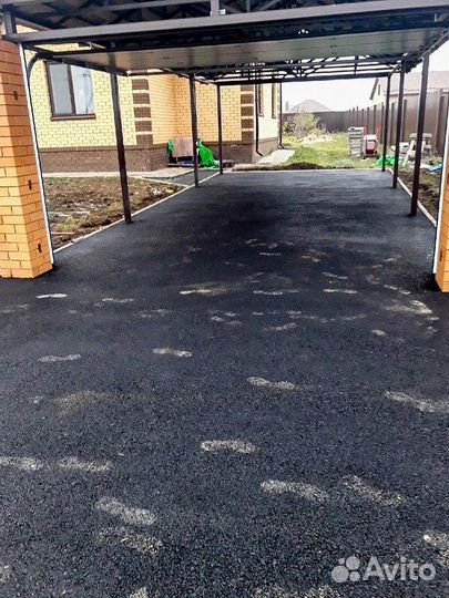 Асфальт, асфальтирование дворов любой сложности