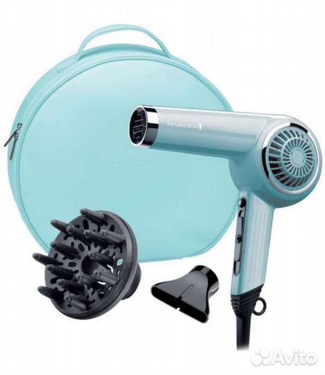 Фен Remington Bombshell Blue retro Dryer
