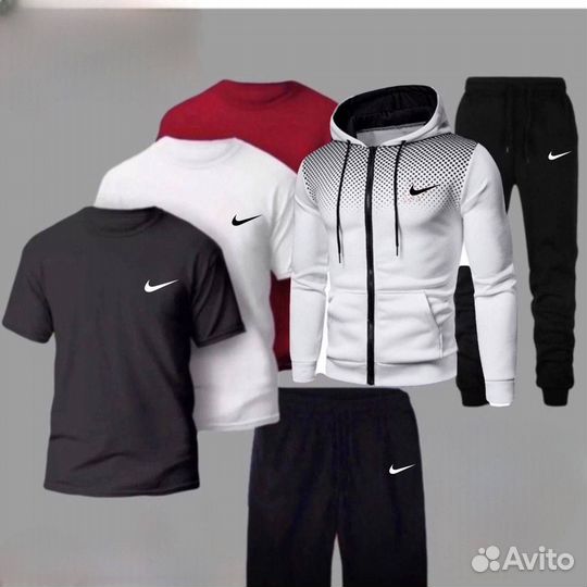 Мужской спортивный костюм 6в1 Nike