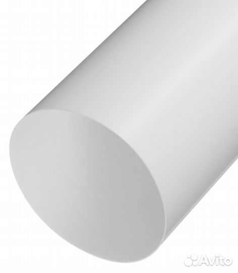 Воздуховод круглый пластиковый d125 мм 1,5 м