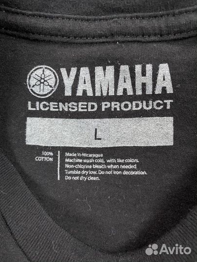 Футболка хлопковая Yamaha, L, Никарагуа, оригинал