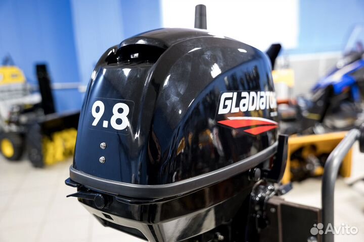 Лодочный мотор gladiator G9.8FHS витрина