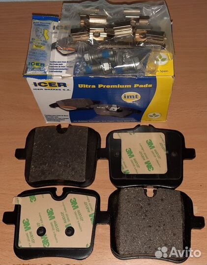 Зд колодки BMW G05/G06/G07/G11-12/G14 M-Perfomance