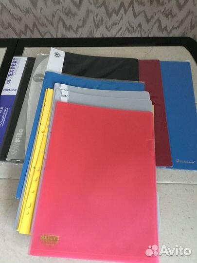 Папки для документов новые ф.А4, Дырокол, Степлер